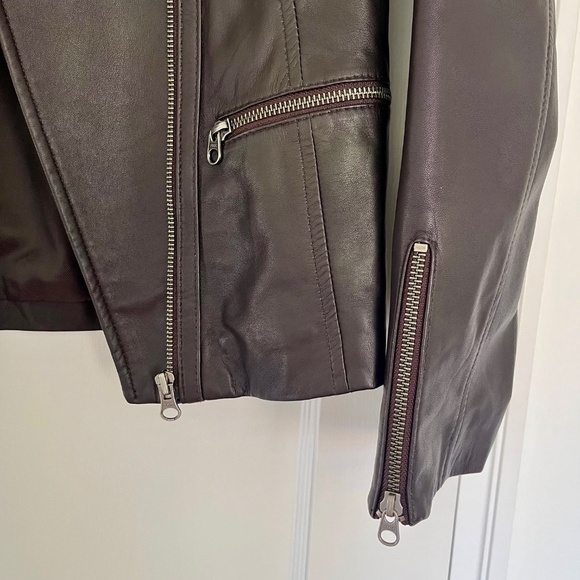 Sundance Leather Motorcycle Jacket | Size 6 - Picture 4 of 8